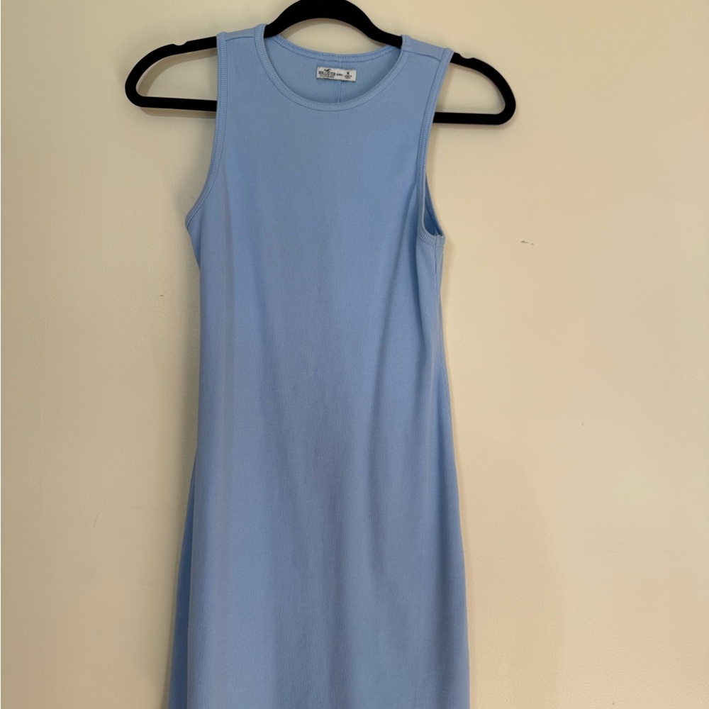 Hollister Light Blue Midi Dress